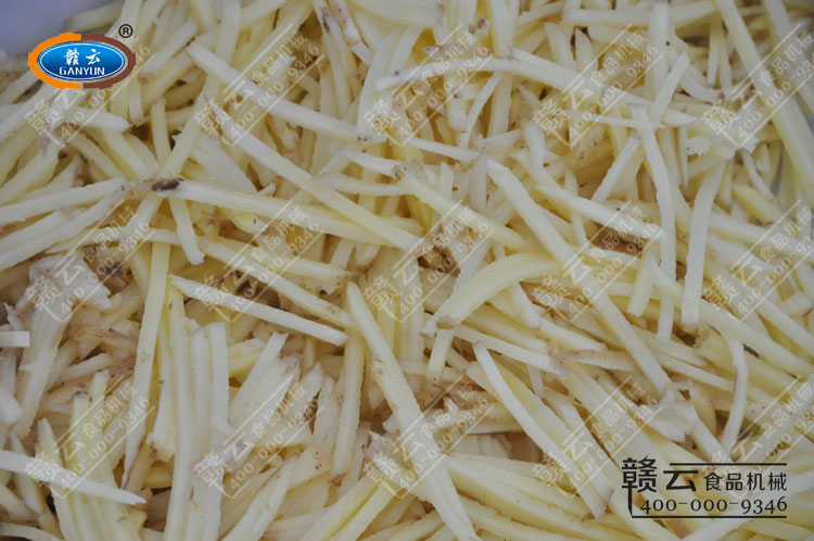 切土豆絲的效果
