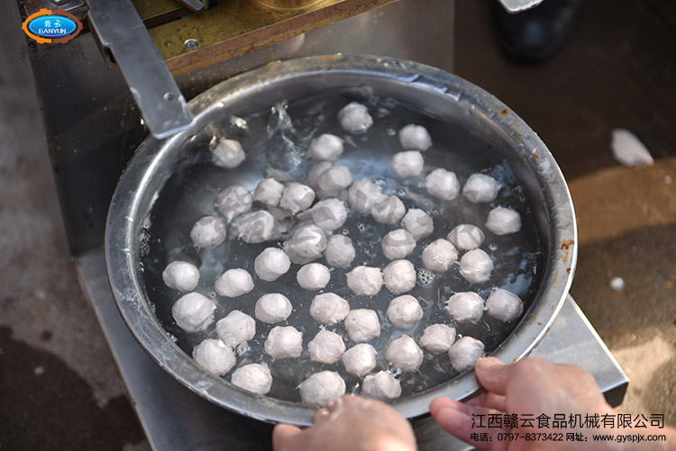 魚丸成型機成型魚丸