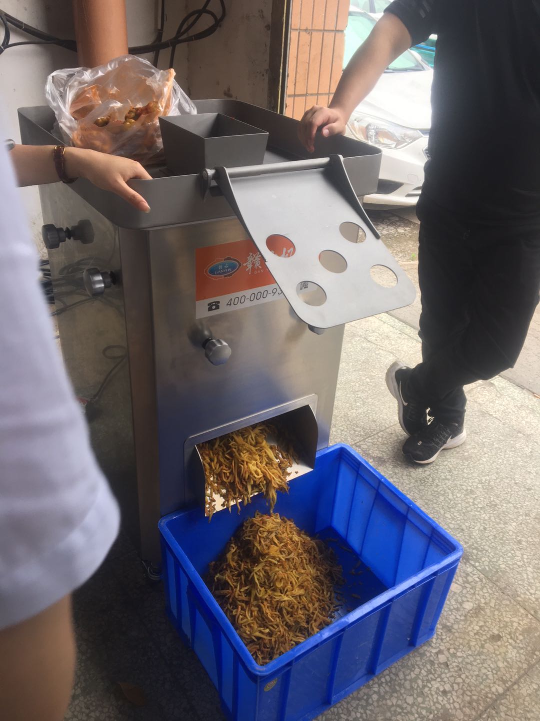 榨菜切絲機 榨菜切絲機